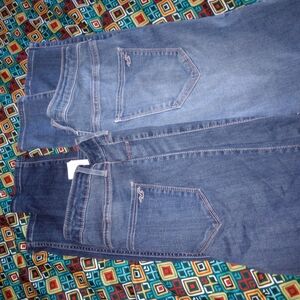 2pr Hollister Jeans Women's Jrs 9 Long Skinny Pants HCO Stretch Logo